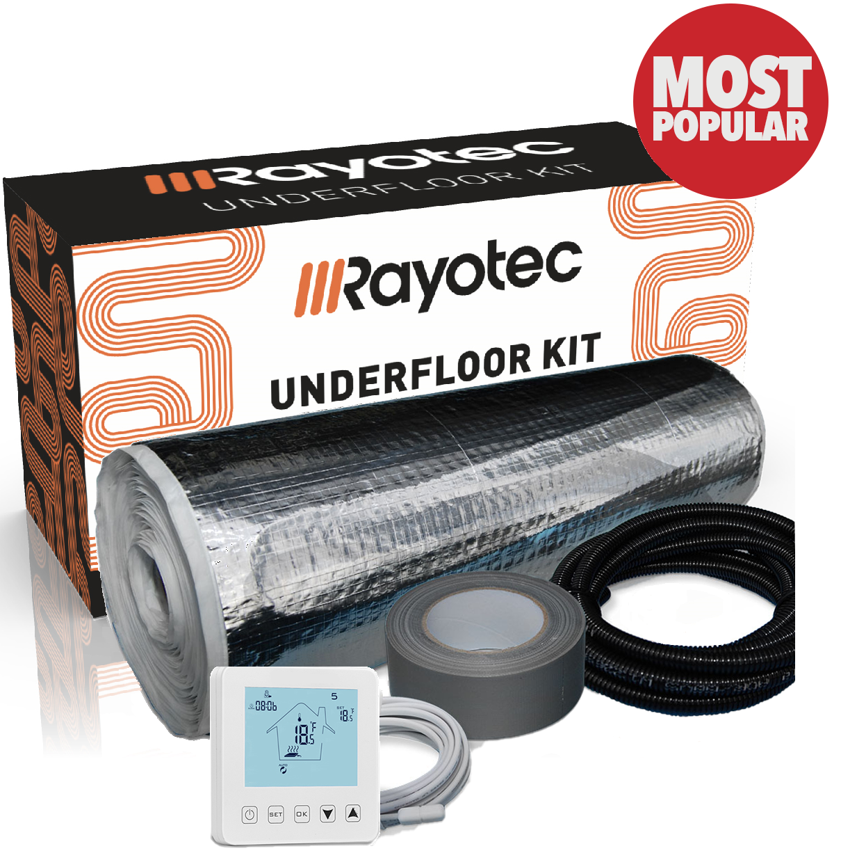 Rayoflex Sticky 150W/m² underfloor heating mat